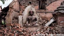 Разрушенные памятники Непала