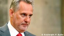 30. April Dmytro Firtash, one of Ukraine's most influential oligarchs, appears in Vienna, Austria, April 30, 2015. An Austrian court is due to rule on Thursday on a U.S. request to extradite one of Ukraine's most influential oligarchs, Dmytro Firtash. He was arrested in Vienna in March 2014 at the request of U.S. authorities, which have been investigating him since 2006 for suspected corruption. Firtash has denied the allegations and has been living in Austria after posting 125 million euros in bail. REUTERS/Heinz-Peter Bader TPX IMAGES OF THE DAY