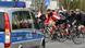 Police and cyclists in Hesse Police and cyclists in Hesse