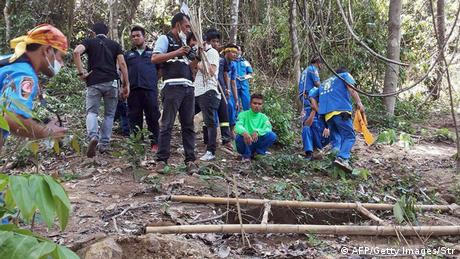 Thailand Massengrab mit Leichen von Flüchtlingen entdeckt