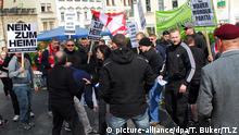 نازيون جدد يعتدون على مظاهرة في عيد العمال بألمانيا