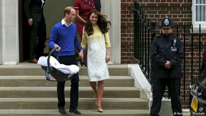 Großbritannien London Geburt Royal Baby Krankenhaus