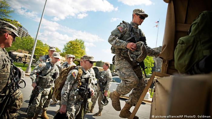 американские гвардейцы