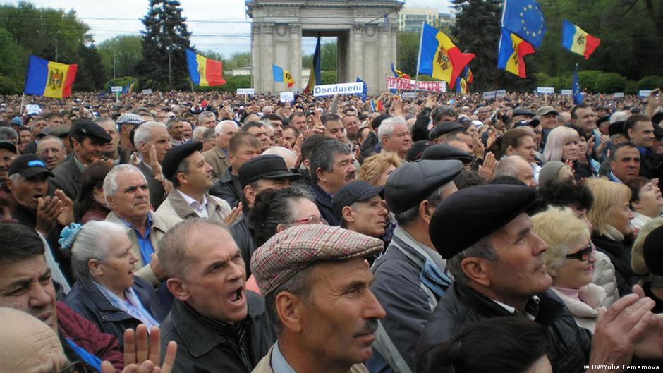 Proteste in Moldau gegen Bankenskandal DW 04.05.2015
