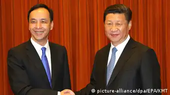 Eric Chu Taiwan trifft Xi Jinping