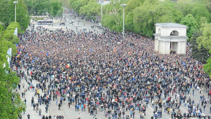 Proteste anti-corupție la Chișinău, în urmă cu câteva luni