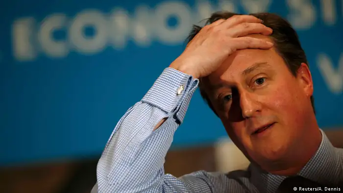 Großbritannien David Cameron Wahlkampf 2015