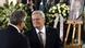 Polish President Bronislaw Komorowski greets German President Joachim Gauck during a mass at the St Johns Arch-Cathedral on May 4, 2015 in Warsaw, as part of the state funeral of Polish Foreign Minister and Auschwitz survivor Wladyslaw Bartoszewski Polish President Bronislaw Komorowski greets German President Joachim Gauck during a mass at the St Johns Arch-Cathedral on May 4, 2015 in Warsaw, as part of the state funeral of Polish Foreign Minister and Auschwitz survivor Wladyslaw Bartoszewski