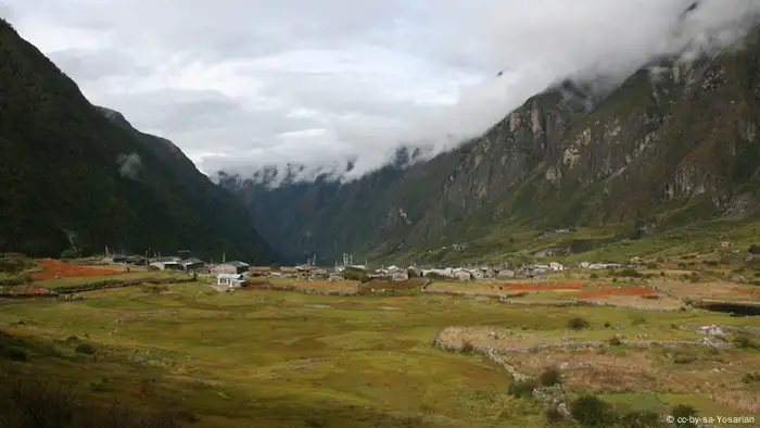 Nepal Langtang Dorf Nationalpark Erdrutsch Erdbeben