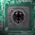 The German eagle symbol on a motherboard