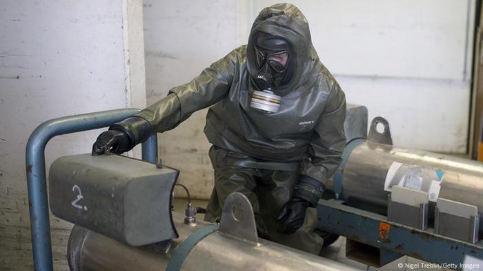 Munster - Vernichtung von chemischen Waffen GEKA (Nigel Treblin/Getty Images)