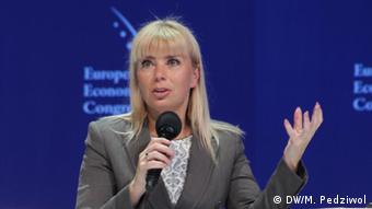 EU industry commissioner Elsbieta Bienkowska