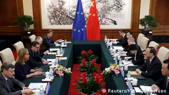 China Peking Besuch Federica Mogherini