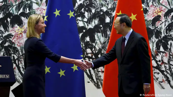 China Peking Besuch Federica Mogherini