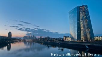 The European Central Bank's new headquarters on the Main River