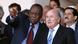 Joseph Blatter und Issa Hayatou Joseph Blatter und Issa Hayatou