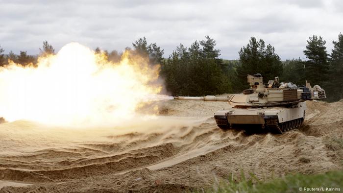 US Manöver im Baltikum Lettland (Reuters/I. Kalnins)