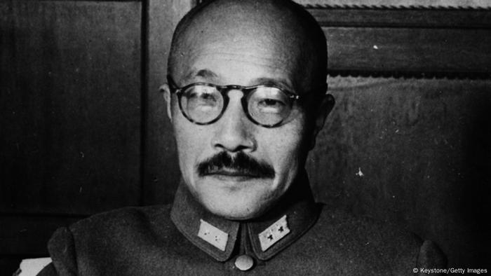 Kriegsverbrecher der Klasse A Japan Hideki Tojo