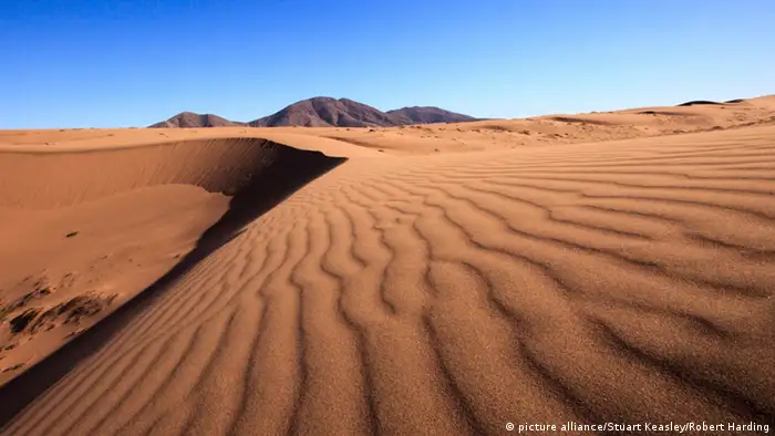 Dune patterns in the Atacama Desert, Chile, South America
