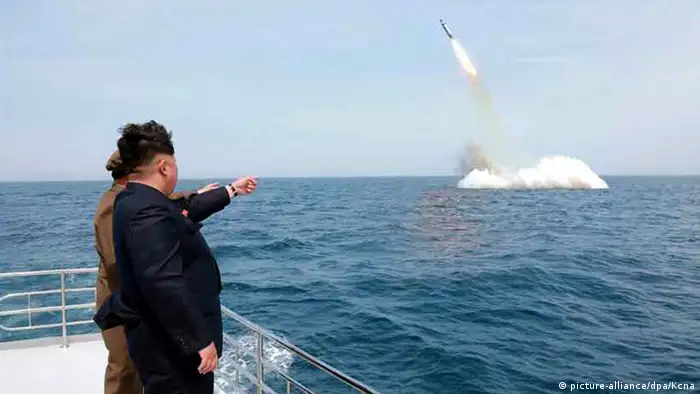 Nordkorea Kim Jong Un Raketentest