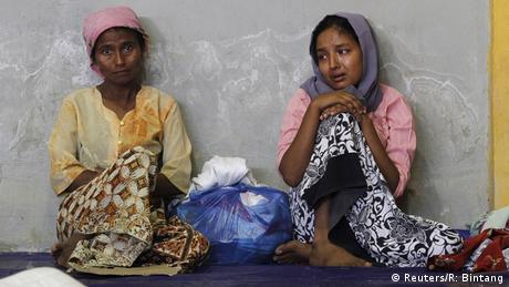 Indonesien Rohingya Flüchtlinge aus Myanmar