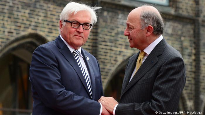 Франк-Вальтер Штайнмайер и Лоран Фабиус