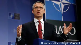 Belgien Nato Generalsekretär Jens Stoltenberg PK in Brüssel