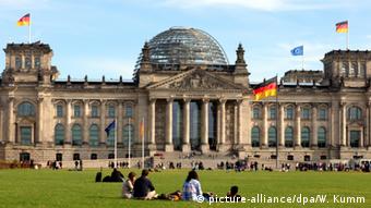 Здание германского бундестага