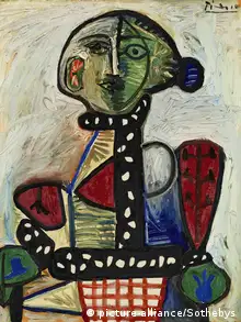 Picasso-Gemälde Gemälde Femme au chignon dans un fauteuil