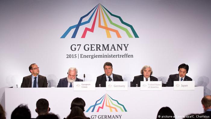 Міністри енергетики країн Великої сімки у Гамбурзі