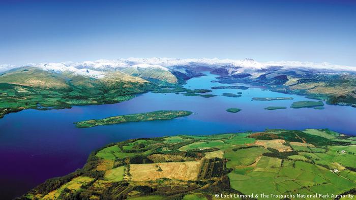 Лох-Ломонд в Шотландии