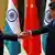 Staatsbesuch Indiens Premierminister Modi besucht China Xi Jinping