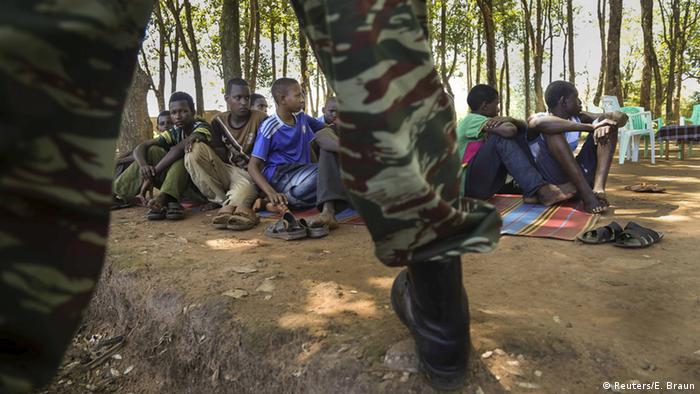 Zentralafrikanische Republik Freilassung von Kindersoldaten