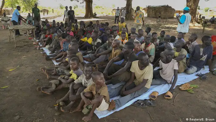In der Zentralafrikanischen Republik werden 350 Kindersoldaten nach UN-Vermittlung freigelassen (Foto: Reuters)
