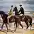 Max Liebermann's painting "Two Riders on the Beach"