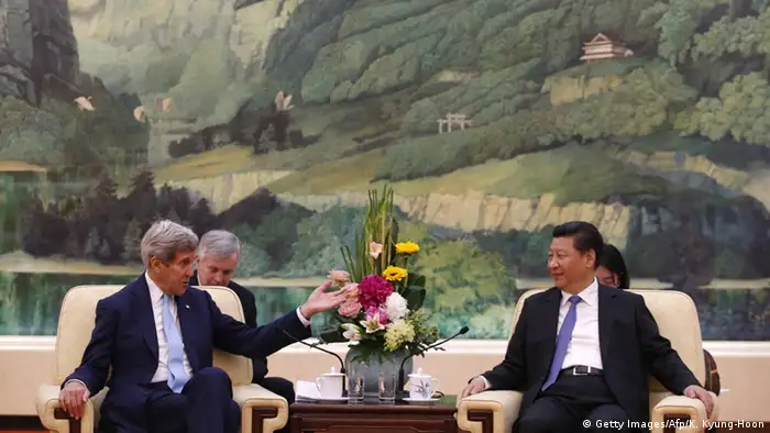 Kerry und Jinping