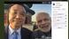 Indien Premier Modi Selfie Indien Premier Modi Selfie