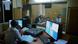 Journalists in a studio