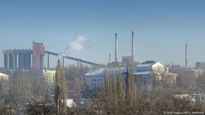 Ukraine Avdiivka Großkokerei