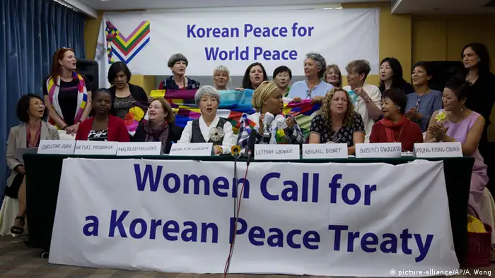 Nordkorea Südkorea DMZ US Aktivistin Gloria Steinem