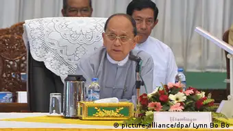 Der Präsident von Myanmar Thein Sei