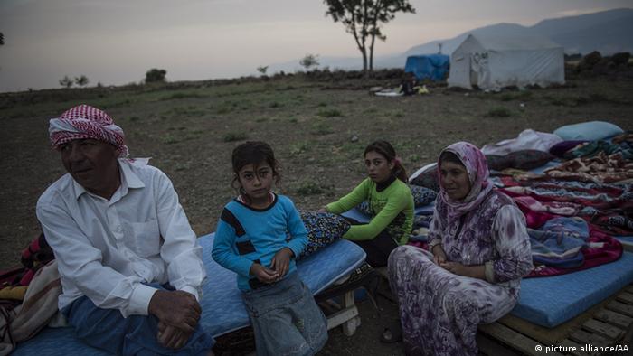 Auch in einem Lager im Süden der Türkei sieht es für syrische Flüchtlinge nicht besser aus (Foto: Anadolu)