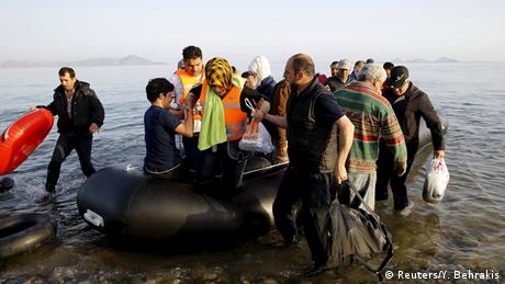 Syrien Flüchtlinge Griechenland