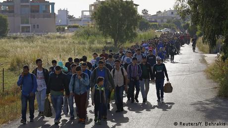 Syrien Flüchtlinge Griechenland