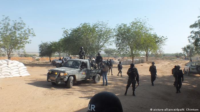 Kamerun Soldaten der Rapid Intervention Battalion - Kampf gegen Boko Haram