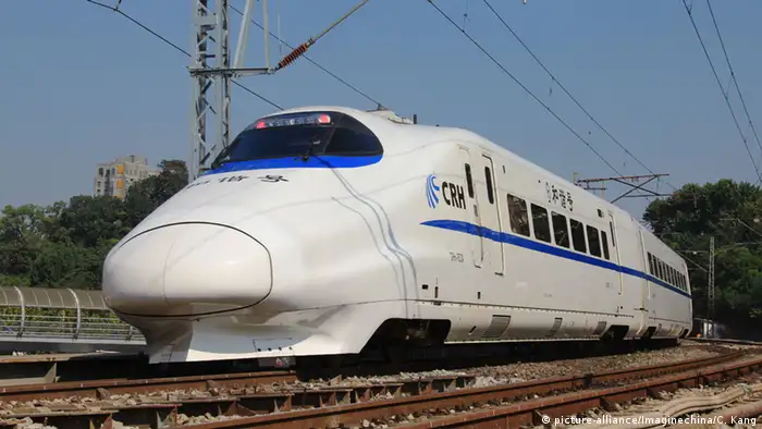 China CRH Bullet Train Schnellzug