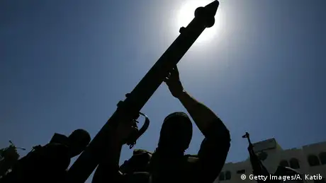 Bewaffnete in Gaza Symbolbild