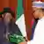 Nigeria Präsident Goodluck Jonathan und Muhammadu Buhari