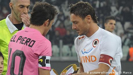 Francesco Totti und Alessandro Del Piero