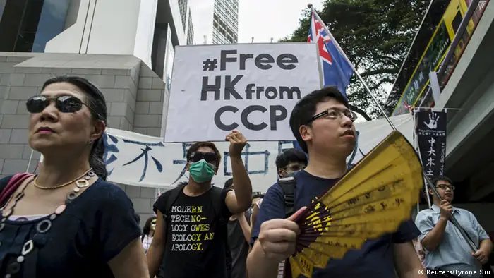 Hong Kong Proteste um Wahlrecht